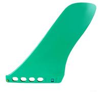 Longboard Aileron simple de 23 cm, aileron de planche de surf en fibre de verre sans verrouillage à vis, aileron de queue standard, fibre de verre et nylon renforcé pour (vert)
