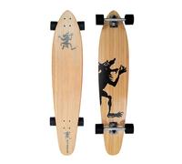 Longboard Apollo Hawaiian Wulff 42"" - planche Kicktail classique avec T-Tool et roulements ABEC 9