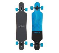 Longboard Apollo Kiribati 40"" x 9,5"" - planche de cruising stable pour adultes et ados, TwinTip DropThrough