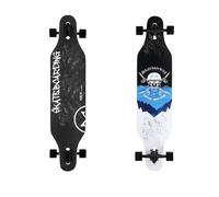 Longboard Crâne Bois Skate Nils Extreme