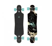Street Surfing Freeride Dropthrough Curve Wolf 39´´ Longboard Argenté