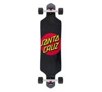 Longboard Drop Through Santa Cruz Classic Dot Noir - 36 pouces - Skateboard