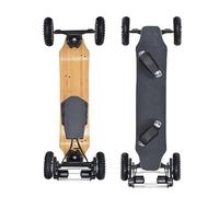 Longboard électrique avec télécommande, double moteur de 1650 W, vitesse maximale 40 km/h, portée de 15 à 25 km, longboard électrique tout-terrain pour adultes et adolescents, charge maximale de 120