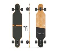Longboard en fibre de verre - Bali Slide Black - 39 - T-Tool inclus