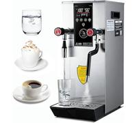 LONGCAO Mousseur électrique Professionnel pour Lait, 3 Modes mousseur et Chauffe-Lait, Texture onctueuse, idéal café Maison et Expresso Barista, Noir