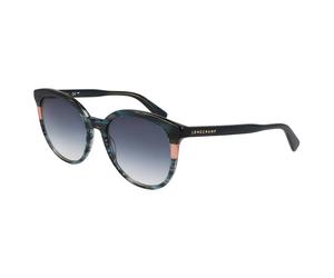 Longchamp 752s Woman Sunglasses Doré Dark Blue 5/CAT3 Femme