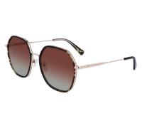 LONGCHAMP LO163S 749 ROSE GOLD/GREEN CAMOU 58/18/140 FEMALE Lunettes de soleil