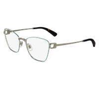 LONGCHAMP Femme LO2162 712 Montures optiques Métal Or Cat Eye Normale Normale