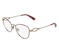 LONGCHAMP Femme LO2180 770 Montures optiques Métal Or Papillon Normale