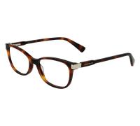 LONGCHAMP Femme LO2616 214 Montures optiques Plastique Havane Carré Photochromatique