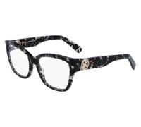 LONGCHAMP Femme LO2712 005 Montures optiques Acétate Havane Carré Normale Normale