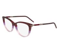 LONGCHAMP Femme LO2727 603 Montures optiques Acétate Bordeaux Cat Eye Normale