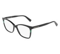 LONGCHAMP Femme LO2741 001 Montures optiques Acétate Noir Carré Normale