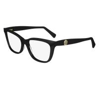 LONGCHAMP Femme LO2744 001 Montures optiques Acétate Noir Carré Normale Normale