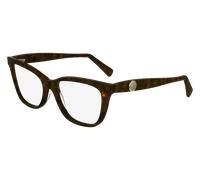 LONGCHAMP Femme LO2744 242 Montures optiques Acétate Havane Carré Normale Normale