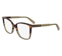 LONGCHAMP Femme LO2753 212 Montures optiques Acétate Marron Papillon Normale