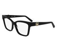 LONGCHAMP Femme LO2761 001 Montures optiques Acétate Noir Papillon Normale