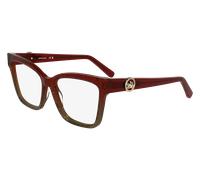 LONGCHAMP Femme LO2761 609 Montures optiques Acétate Papillon Normale