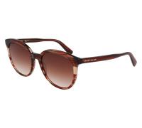 LONGCHAMP Femme LO752S 606 Lunettes de soleil Acétate Rouge Ronde Normale Normale