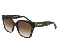 LONGCHAMP Femme LO754SL 309 Lunettes de soleil Acétate Havane Papillon Normale Normale