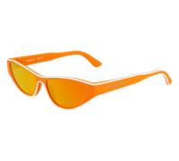 LONGCHAMP Femme LO761S 841 Lunettes de soleil Bio-inject Orange Cat Eye Normale