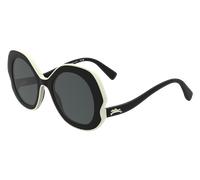 LONGCHAMP Femme LO780S 038 Lunettes de soleil Bio-inject Gris Ronde Normale