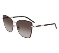 Longchamp 167s Woman Sunglasses Marron Dark Brown Femme
