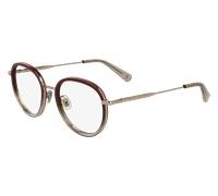LONGCHAMP Femme LONGCHAMP LO2168 772 Montures optiques Métal Or Ronde Normale