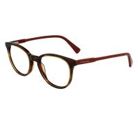 LONGCHAMP Femme LONGCHAMP LO2608 214 Montures optiques Acétate Havane Carré Normale Photochromatique