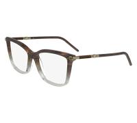 LONGCHAMP Femme LONGCHAMP LO2726 210 Montures optiques Acétate Marron Cat Eye Normale Normale