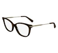 Longchamp, unisex, Accessoires, Brun, Taille: 54 MM Montures de lunettes élégantes en Dark Havana