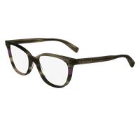 LONGCHAMP Femme LONGCHAMP LO2739 211 Montures optiques Acétate Marron Carré Normale Normale