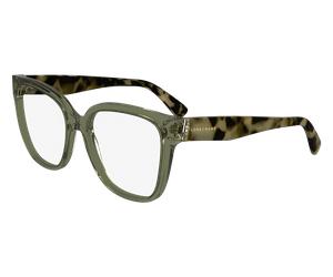 LONGCHAMP Femme LONGCHAMP LO2745 311 Montures optiques Acétate Vert Carré Normale Normale