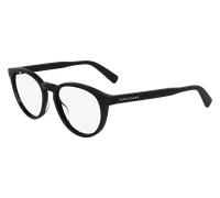 LONGCHAMP Femme LO2752 001 Montures optiques Acétate Noir Géométrique Normale