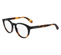 LONGCHAMP Femme LONGCHAMP LO2752 011 Montures optiques Acétate Noir Géométrique Normale