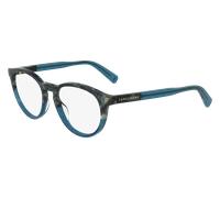 LONGCHAMP Femme LONGCHAMP LO2752 408 Montures optiques Acétate Bleu Géométrique Normale