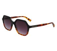 LONGCHAMP Femme LONGCHAMP LO760S 011 Lunettes de soleil Acétate Noir Carré Normale