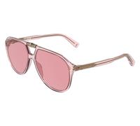 LONGCHAMP Femme LONGCHAMP LO800S 650 Lunettes de soleil Bio-injecté Rose Rose Pilote Normale