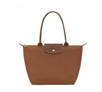 Longchamp, Femme, Sacs, Brun, Taille: ONE Size Le Pliage Green Bolso de hombro L