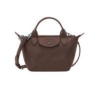 Longchamp, Femme, Sacs, Brun, Taille: ONE Size Le Pliage Xtra Bolso asa superior XSCuero
