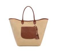 Longchamp - Le Pliage Panier Tote L - Femme - Sacs - Brun - Taille: ONE Size