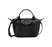 Longchamp - Le Pliage Xtra Sac à main XS en cuir - Femme - Sacs - Noir - Taille: ONE Size