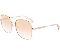 Longchamp LO159S 731 AMBER GOLD/BROWN PINK FLASH 59/18/145 Lunettes de soleil pour femmes