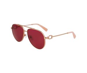 Longchamp - Lo178S Lunettes de soleil - unisex - Accessoires - Jaune - Taille: 58 MM
