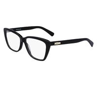 Longchamp LO2705 LO2705 001 black vista Unisex Acetate, Standard, 53