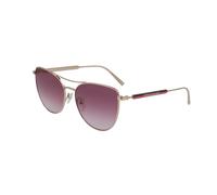 Longchamp - Lunettes de soleil élégantes - Femme - Accessoires - Jaune - Taille: 58 MM