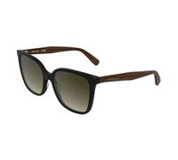 Longchamp - Lunettes de soleil rectangulaires - Femme - Accessoires - Noir - Taille: 55 MM