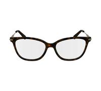LONGCHAMP Femme LONGCHAMP LO2735 242 Montures optiques Acétate Havane Cat Eye Normale Normale