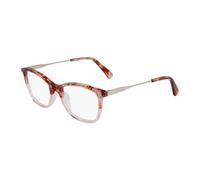 Longchamp, unisex, Accessoires, Brun, Taille: 49 MM Montures de Lunettes Marron Texturées Dégradées