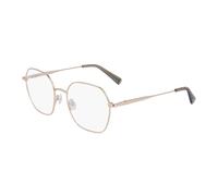 Longchamp, unisex, Accessoires, Jaune, Taille: 53 MM Montures de Lunettes Dorées Lo2152 Lunettes de Soleil